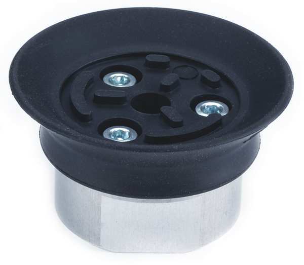 Vacuum Pad Assembly, NBR, 125mm