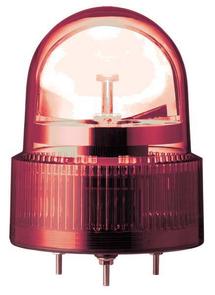 Rotating Mirror, Red, 24VAC/DC