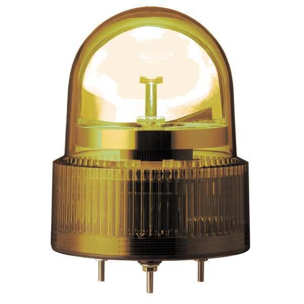 Rotating Mirror, Yellow, 24VAC/DC