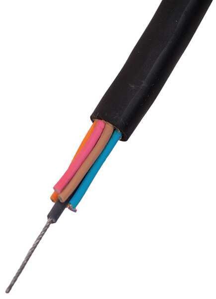 16 AWG 5 Conductor Pendant Cable 600V 25 ft. BK