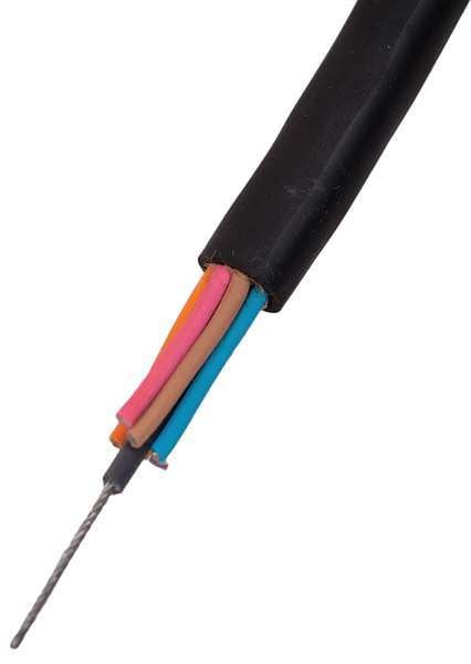 16 AWG 7 Conductor Pendant Cable 600V 25 ft. BK