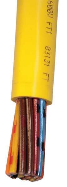 16 AWG 16 Conductor Portable Cord 600V 25 ft. YL