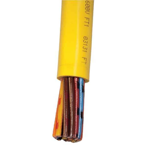 16 AWG 24 Conductor Portable Cord 600V 25 ft. YL