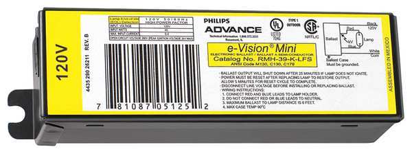 PHILIPS ADVANCE 26 Watts, 1 Lamps, HID Ballast