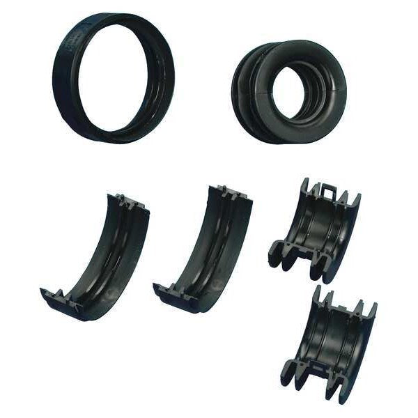 Middle Jaw, 1.410 in., Black, Polyamide