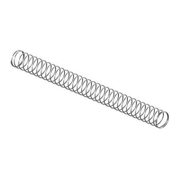 Cylindrical Spring, 2.040 in., Gray, Steel