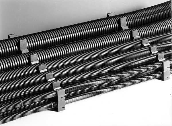 Corrugated Tubing, 98 ft., Size 3-1/4In.