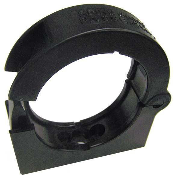 Gripping Clamp, 2.040in, Black, Polyamide 6
