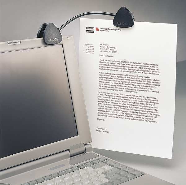 Copy Holder, Black, 20 Sheet Cap.