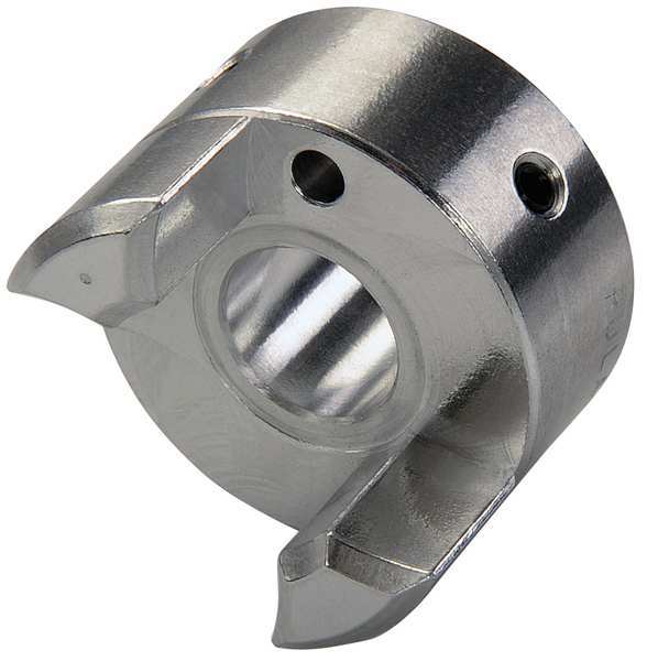 Jaw Coupling Hub, 1/8in., Aluminum