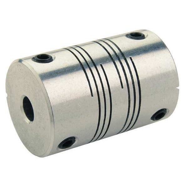 Coupling, 6 Beam Set Screw, 1/4in.x 1/4in.