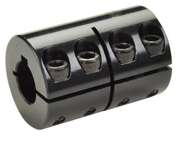 Rigid Shaft Coupling, One Piece, 1-15/16in