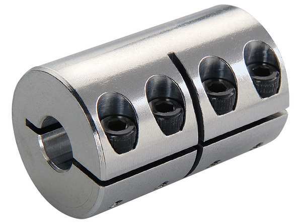 Rigid Shaft Coupling, One Piece, 5/8in.