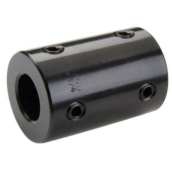 Rigid Shaft Coupling, Set Screw, 1-3/8in.