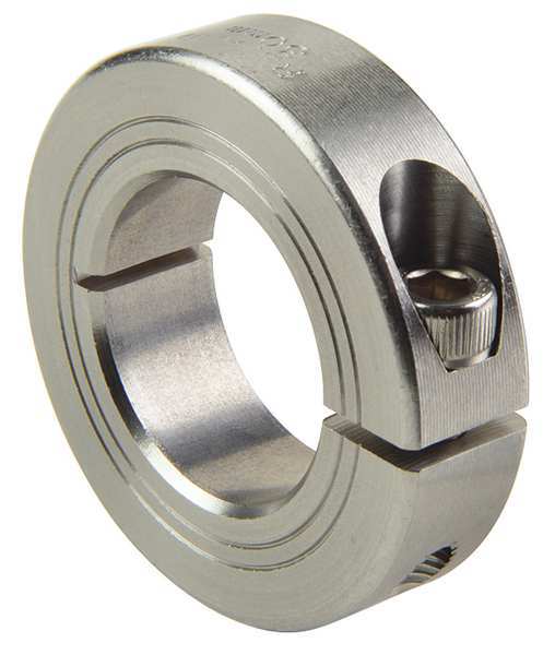 Shaft Collar, Clamp, 1Pc, 48mm, 303 SS