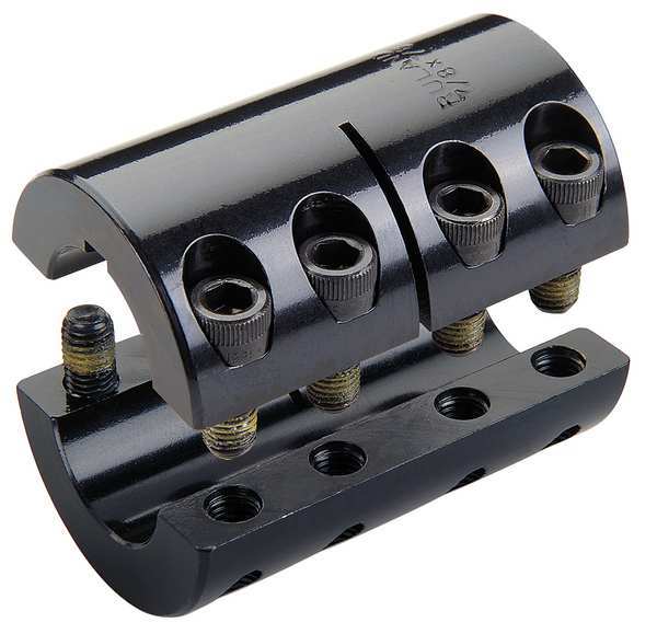 Rigid Shaft Coupling, Two Piece, 1-3/16in.