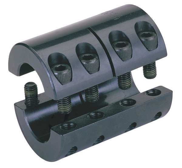 Rigid Shaft Coupling, Two Piece, 1-15/16in