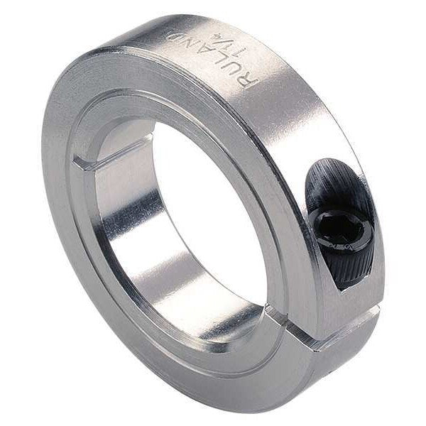 Shaft Collar, Clamp, 1Pc, 42mm, Alum
