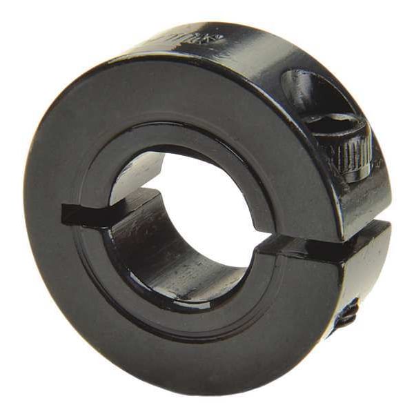 Shaft Collar, D-Bore, 1Pc, 3/4 In, Steel