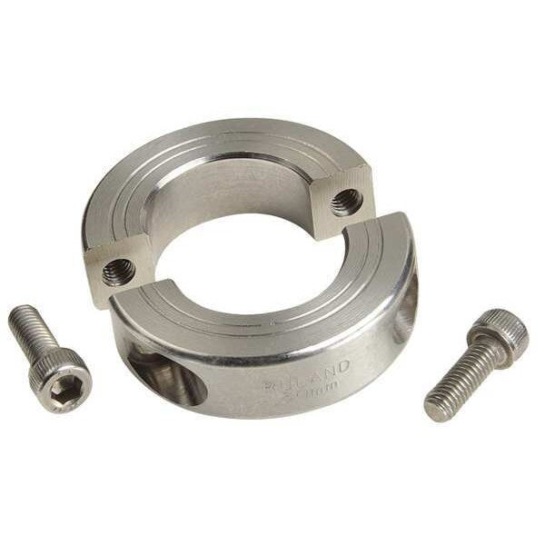 Shaft Collar, Clamp, 2Pc, 50mm, 316 SS