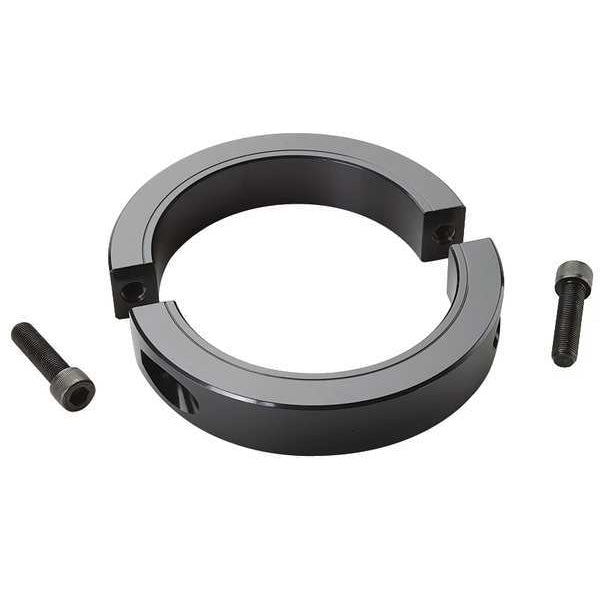Shaft Collar, Clamp, 2Pc, 4-5/16 In, Steel