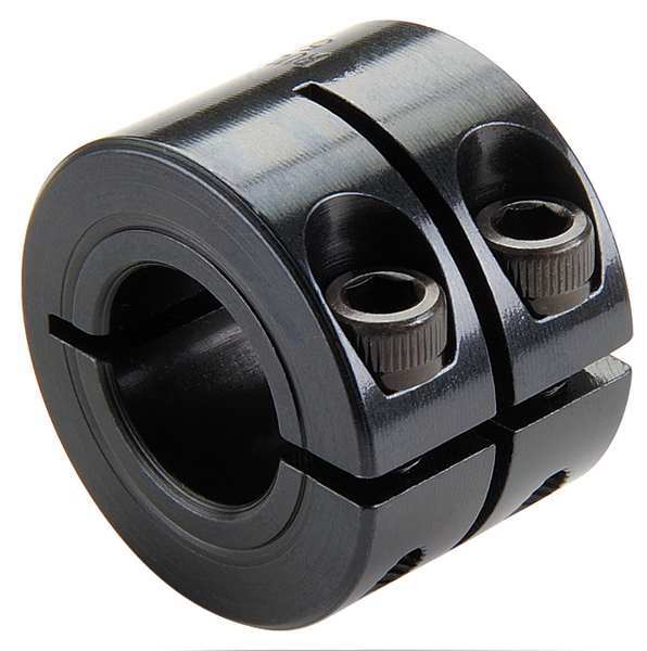 Shaft Collar, Clamp, 1Pc, 2 In, Steel