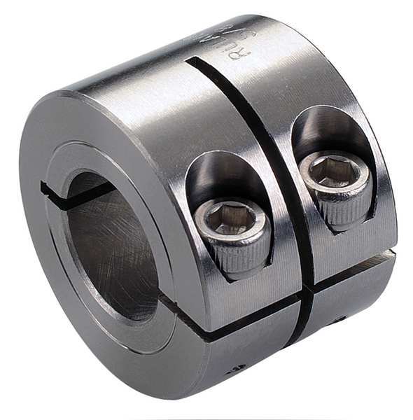 Shaft Collar, Clamp, 1Pc, 20mm, 303 SS