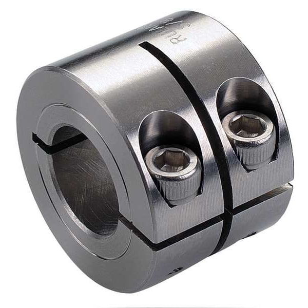 Shaft Collar, Clamp, 1Pc, 1-1/4 In, 303 SS