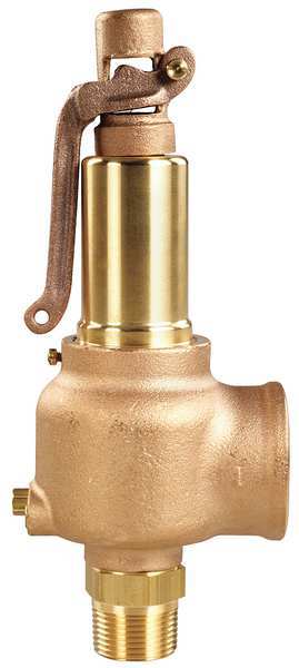 Safety Relief Valve, 3/4 x 1, 50 psi