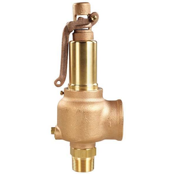 Safety Relief Valve, 1/2 x 3/4,150 psi