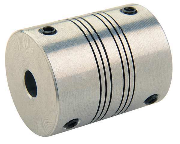 Coupling, 4 Beam Set Screw, 3/16inx 3/16in