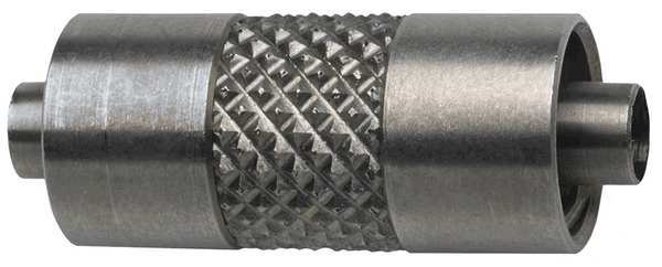 Male Luer Lock to Male Luer Lock, 303 Stainless Steel Silver
