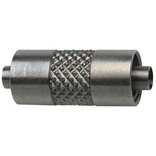 Male Luer Lock to Male Luer Lock, 316 stainless steel Silver