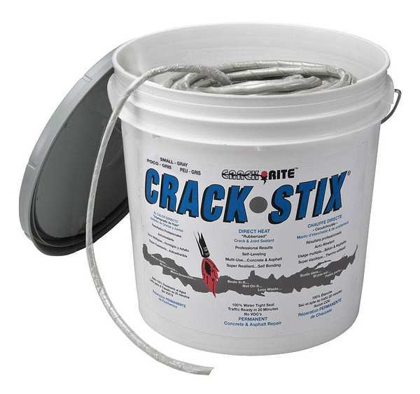 12 lb., 1/4 in. D, 225 ft. Gray Joint and Crack Filler
