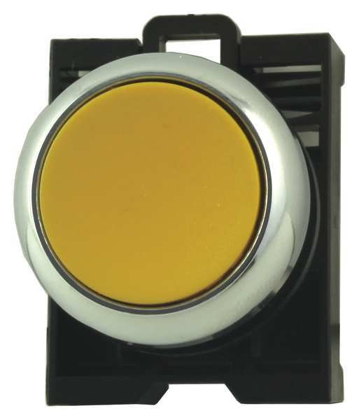 Push Button operator, 22 mm, Yellow