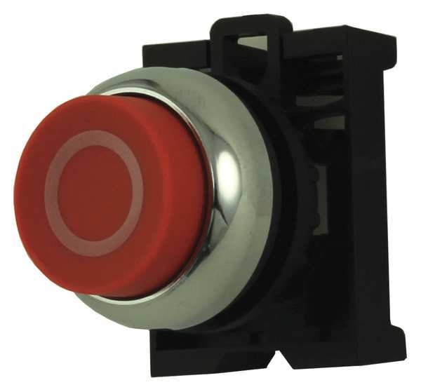 Push Button operator, 22 mm, Red
