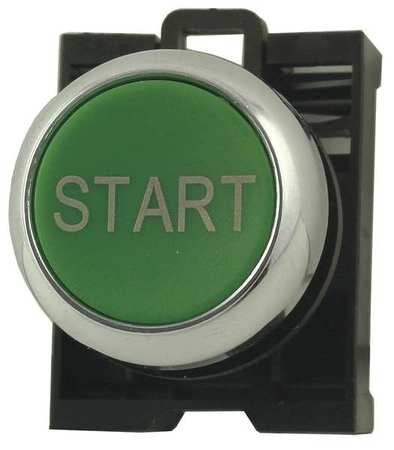Push Button operator, 22 mm, Green