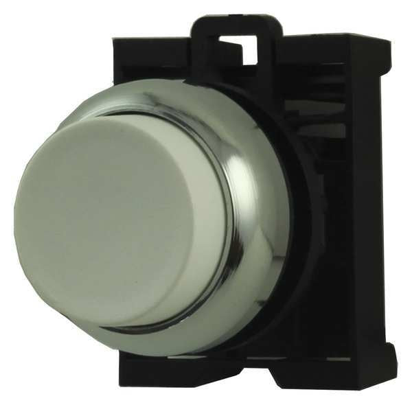 Push Button operator, 22 mm, White