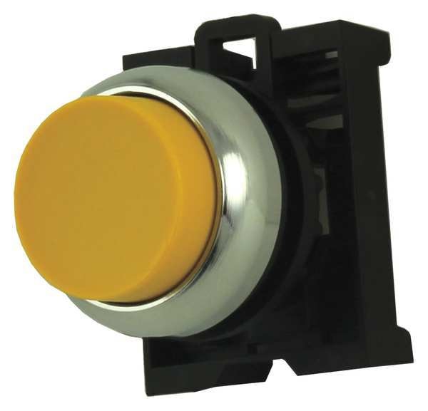 Push Button operator, 22 mm, Yellow