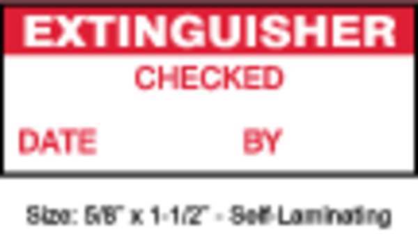 Inspection Label, ENG, Maintenance, PK350, TCSL2-10905