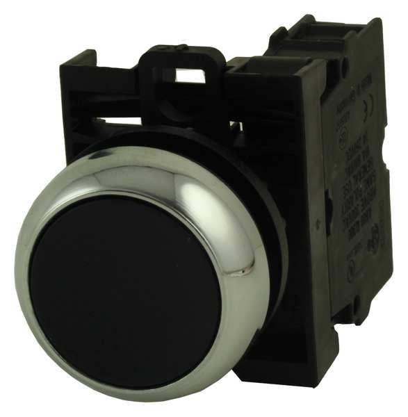 Non-Illuminated Push Button, 22 mm, 1NO, Black