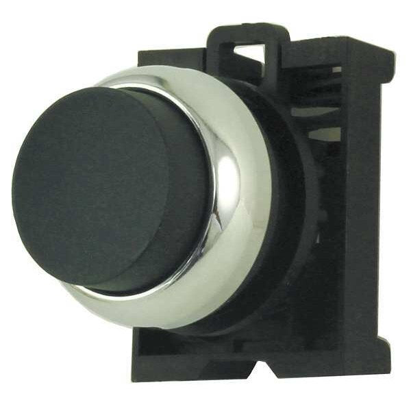 Push Button operator, 22 mm, Black