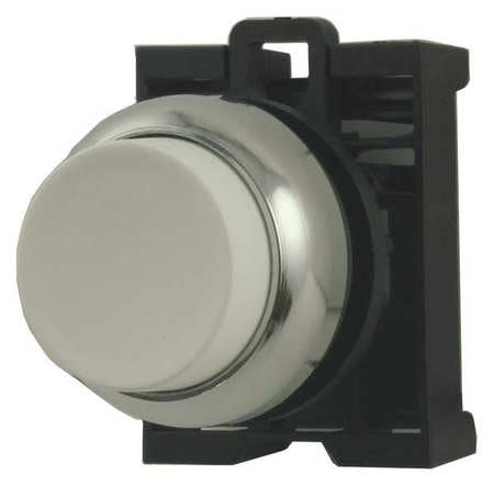 Push Button operator, 22 mm, White