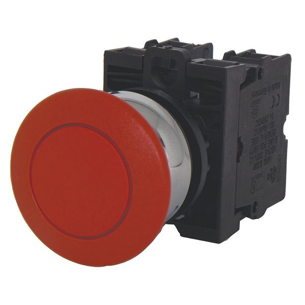 Non-Illuminated Push Button, 22 mm, 1NO/1NC, Red