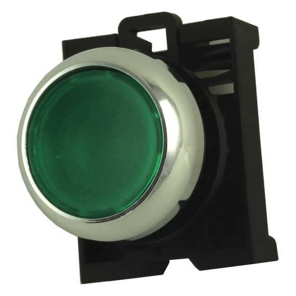 Illum Push Button Operator, 22mm, Green