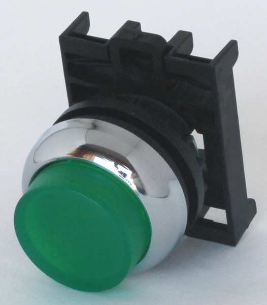 Illum Push Button Operator, 22mm, Green