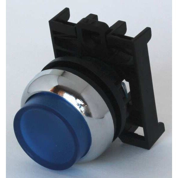 Illum Push Button Operator, 22mm, Blue