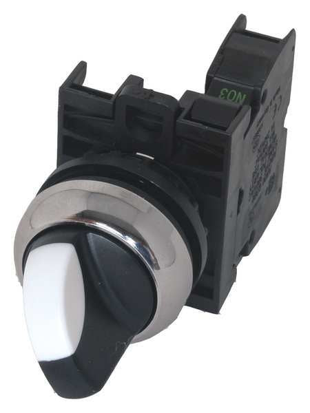 Non-Illum Selector Switch, Knob, Al, 4A