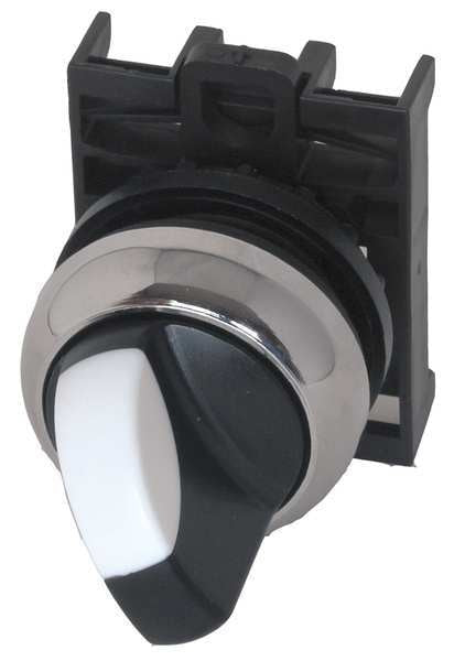 Non-Illum Selector Swtch, 22mm, 2 Pos, Knob