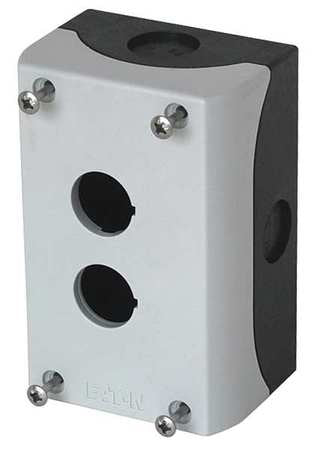 Pushbutton Enclosure, 6.02 in W, Polymer
